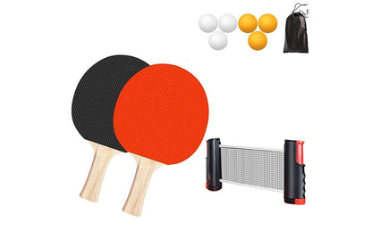 Table Tennis Racket Bat Set