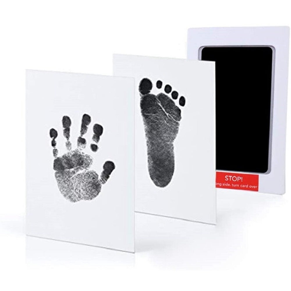 Baby Foot Print Black