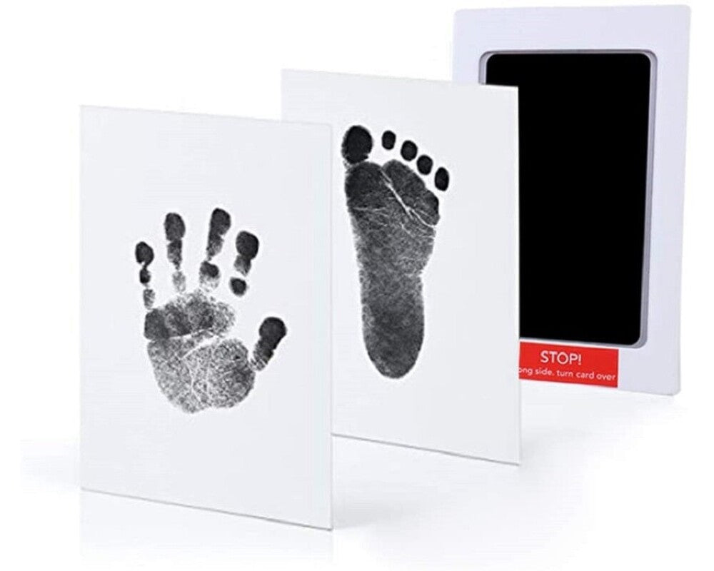 Baby Foot Print Black