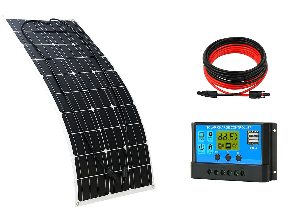 120W Solar Panel Flexible Kit