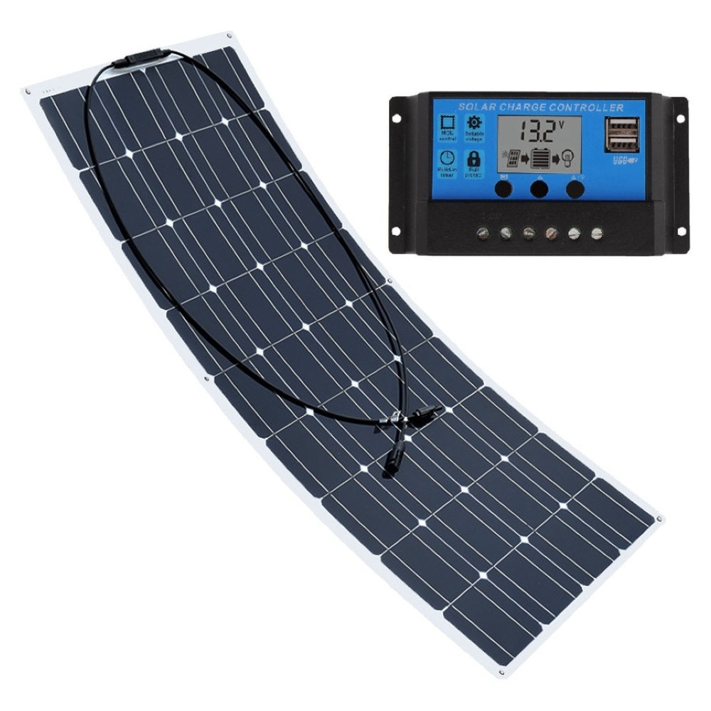 200W Solar Panel Flexible with Solar Controller