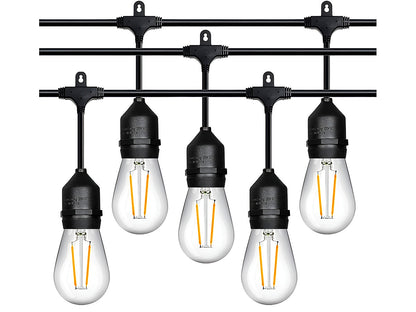 Festoon Light String Lights 5M 5 LED Bulbs
