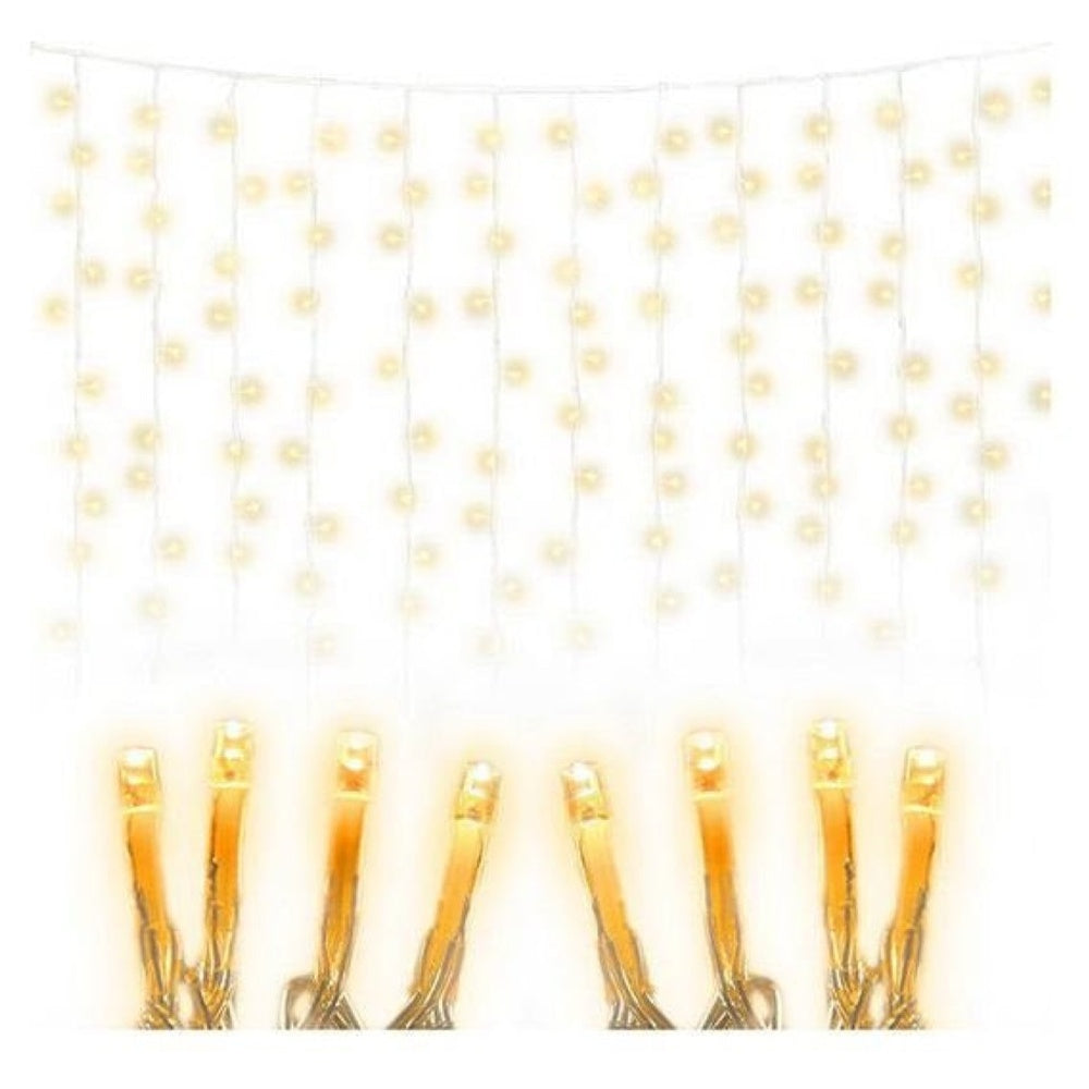 Curtain Lights Warm White 6X3M