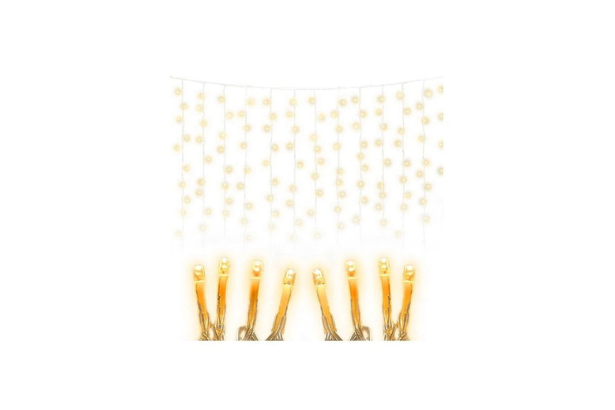 Curtain Lights Warm White 6X3M