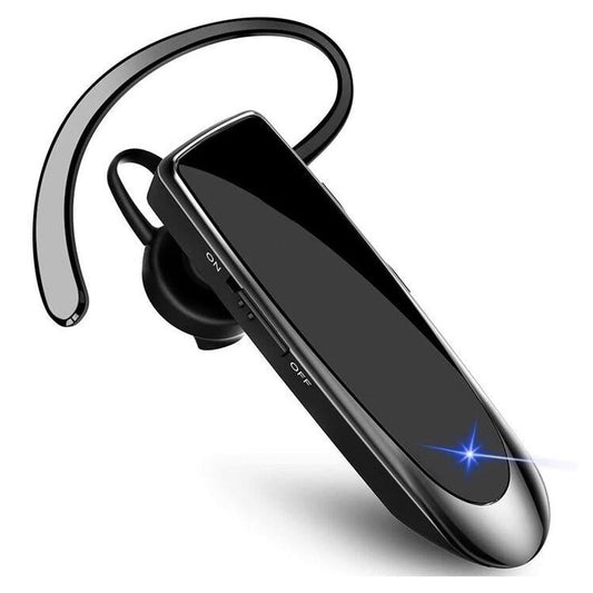 Bluetooth 5.0 Wireless Handsfree Noise Reduction Headset Black