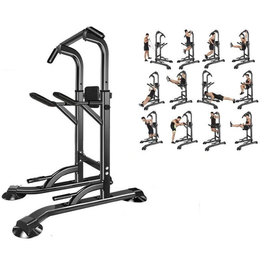 Power Tower Home Gym Adjustable Height Pull Up Bar