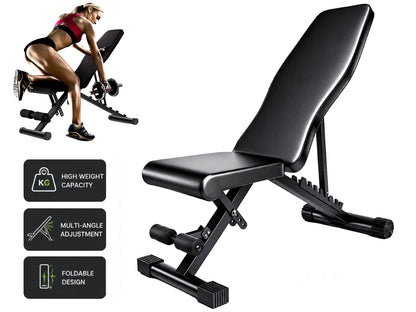Adjustable FID Sit Up & Weight Bench