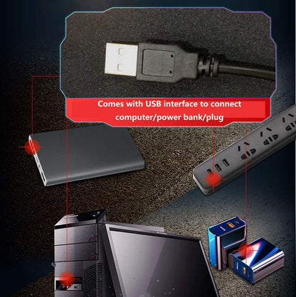 Gaming Desk Table Computer Desk RGB Light 120cm