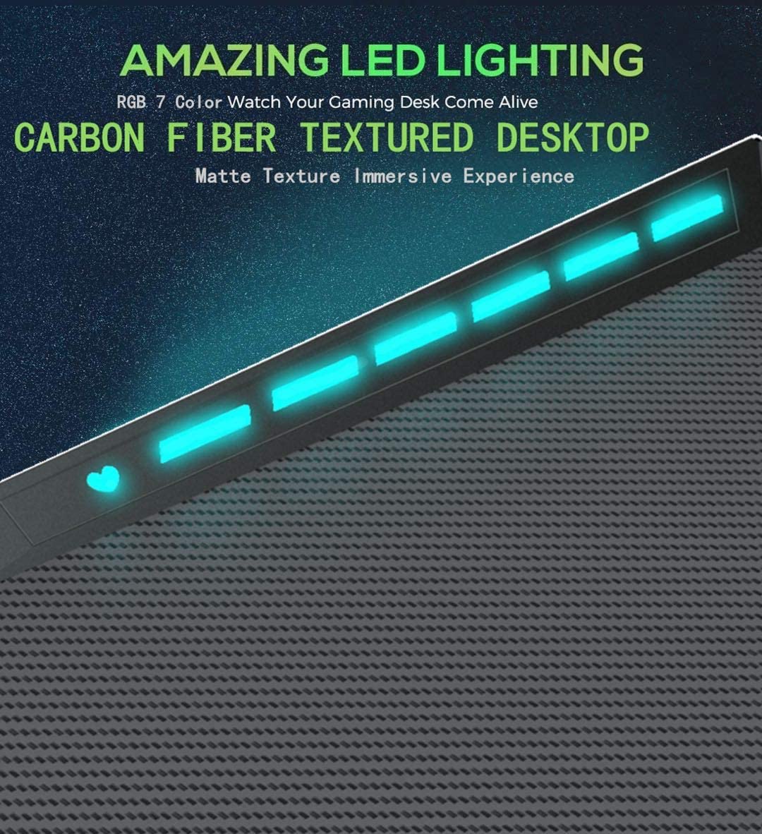 Gaming Desk Table 140CM Computer Tables