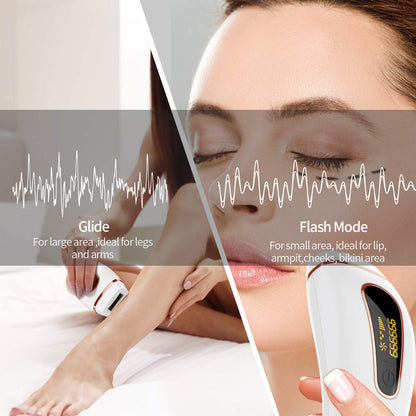 IPL Hair Removal System, Permanent Painless 999,999 Flashes