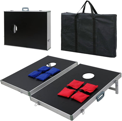 Cornhole Board Game Set Corn Hole bean bag Game Set