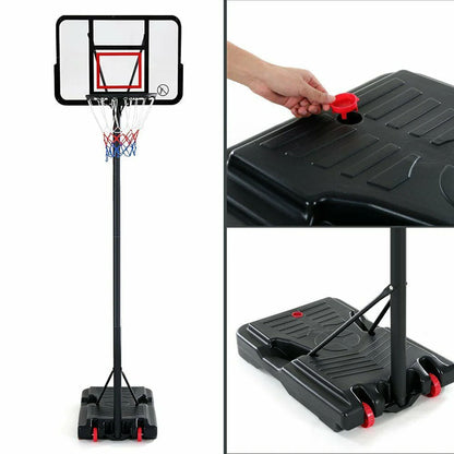 Basketball Hoop with stand height adjustable Hoop 3.05m