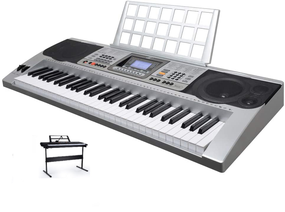 Electronic Keyboard Piano and Piano Stand
