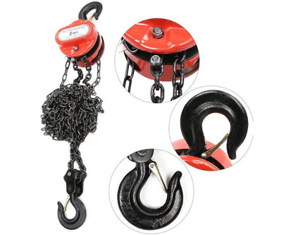 Chain Block Tackle Hoist 3M 2T