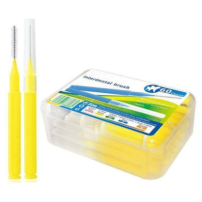 60Pcs X 0.7 mm Interdental Brushes Health Care Tooth