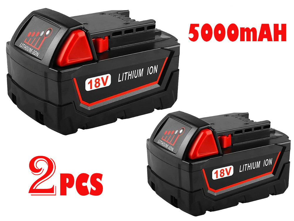 Compatible Replacement Milwaukee Battery M18 18V 5Ah Battery