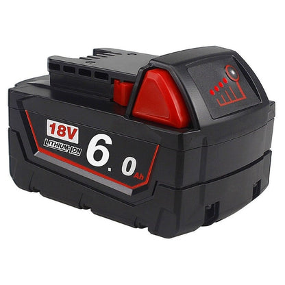 Compatible Replacement Milwaukee M18 18V 6.0Ah Battery