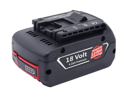 Aftermarket Bosch BAT609 18V 4000mAh Battery