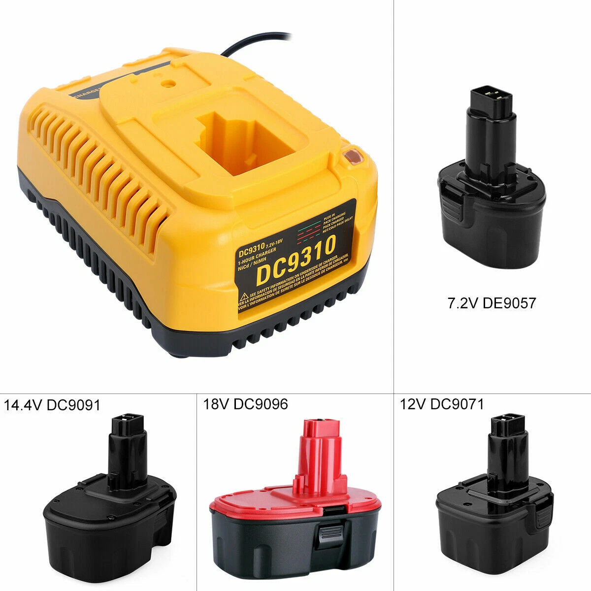 Replacement Dewalt DC9310 Charger