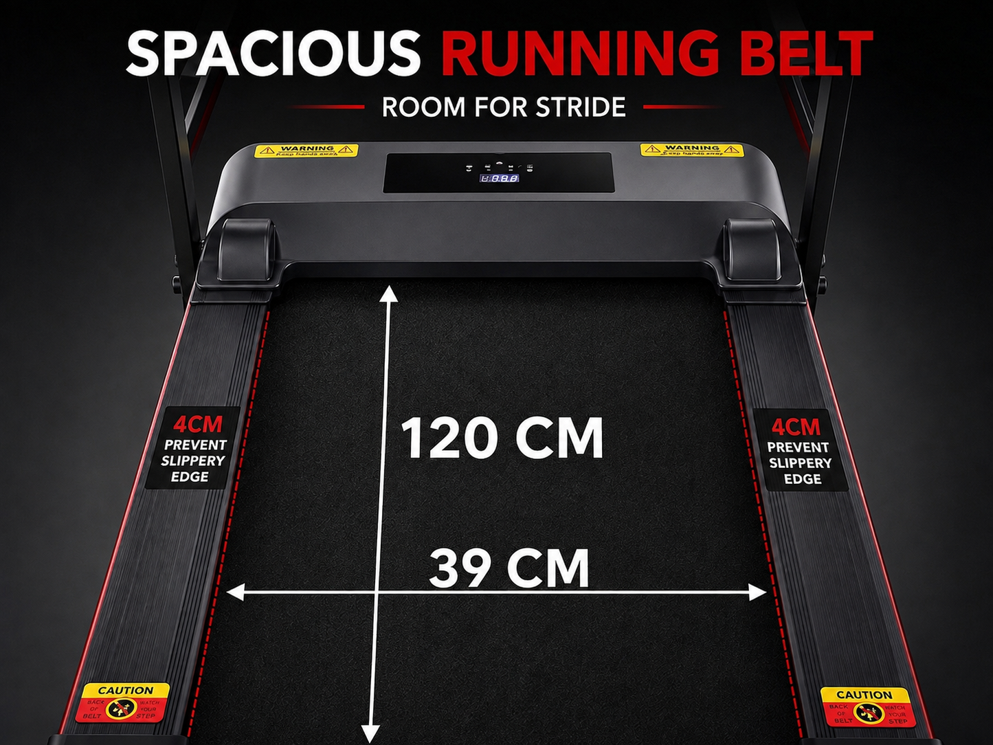 Foldable Walking Pad Treadmill Compact Flat