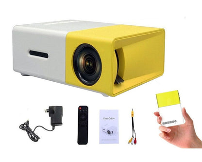 Projector HD 1080P Portable HDMI USB