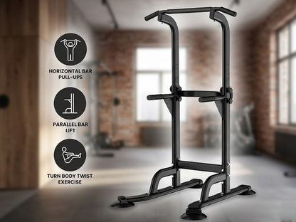 Multi-Function Chin-Up and Pull-Up Bar – Adjustable Workout Station