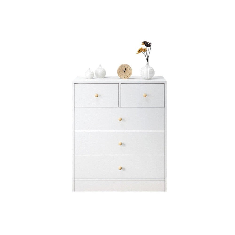 Tallboy Modern White Tall boy Chest of Drawers Dresser