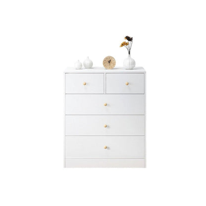 Tallboy Modern White Tall boy Chest of Drawers Dresser