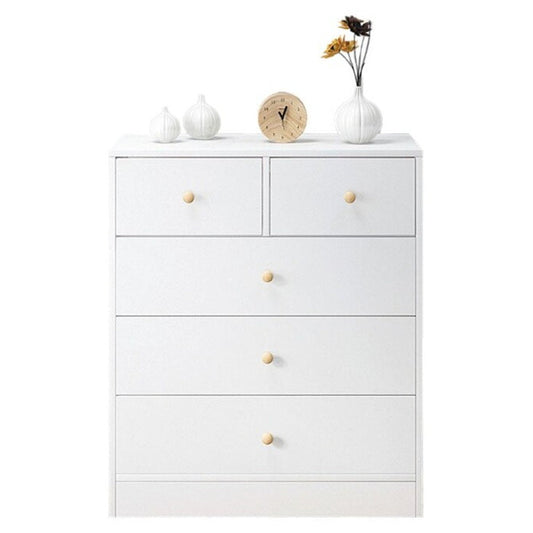 Tallboy Modern White Tall boy Chest of Drawers Dresser