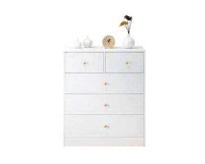 Tallboy Modern White Tall boy Chest of Drawers Dresser
