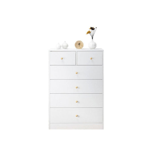Tallboy Modern White Tall boy Chest of Drawers Dresser