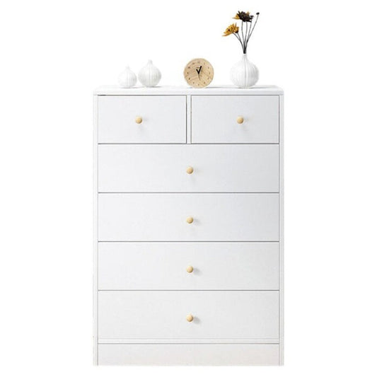 Tallboy Modern White Tall boy Chest of Drawers Dresser