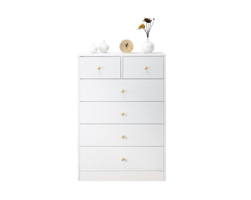 Tallboy Modern White Tall boy Chest of Drawers Dresser