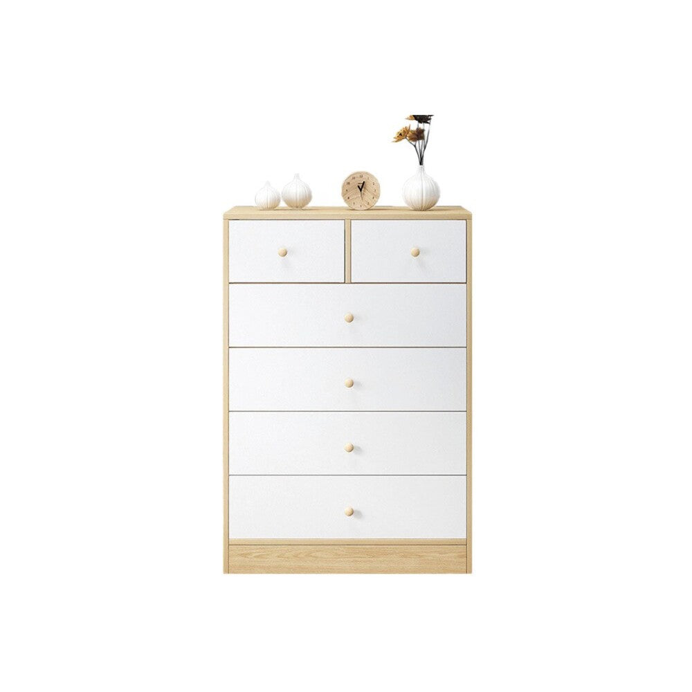 Tallboy Modern White Tall boy Chest of Drawers Dresser