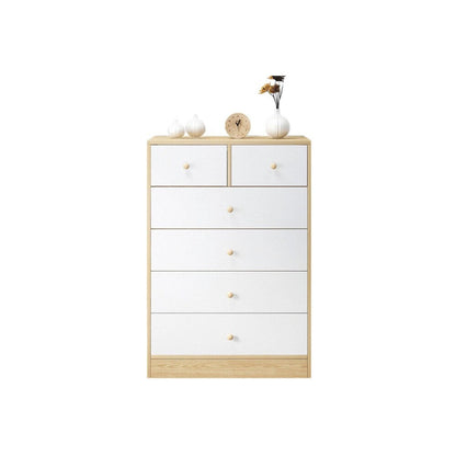 Tallboy Modern White Tall boy Chest of Drawers Dresser