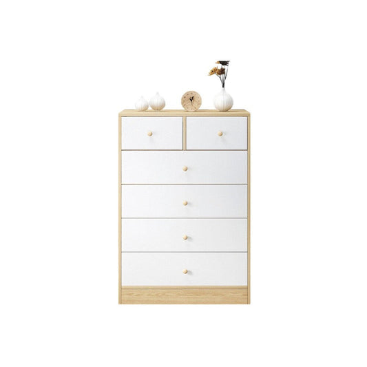 Tallboy Modern White Tall boy Chest of Drawers Dresser