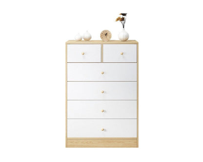 Tallboy Modern White Tall boy Chest of Drawers Dresser