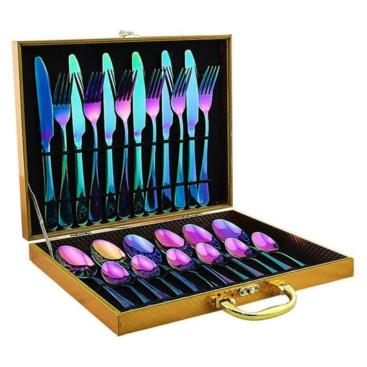 24 PCS Stainless Steel Cutlery Set