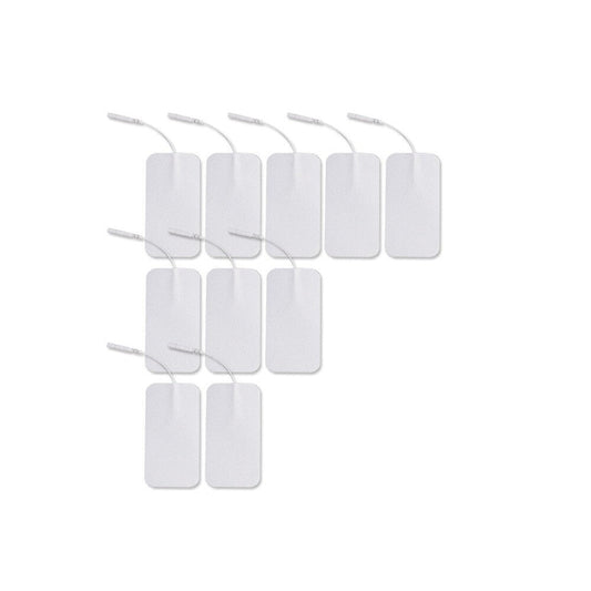 10PC Rectangle Replacement Pads for Tens Machine Massager