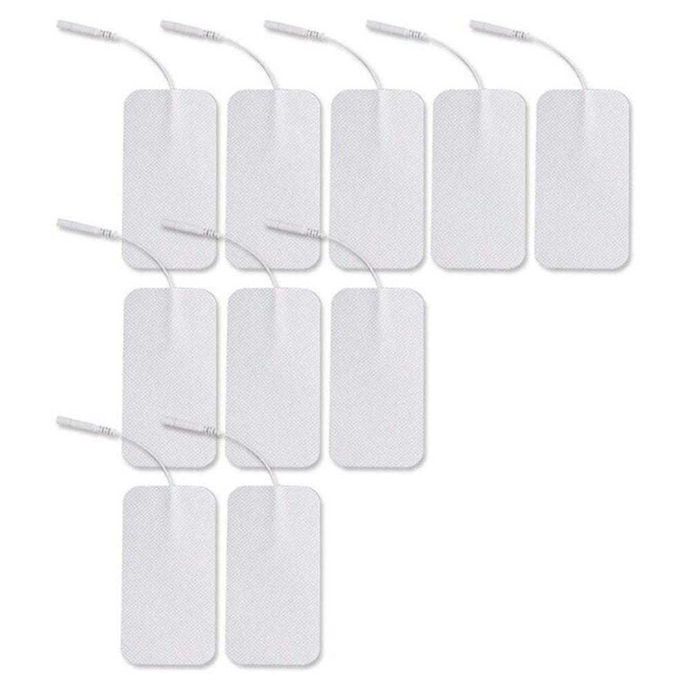 10PC Rectangle Replacement Pads for Tens Machine Massager