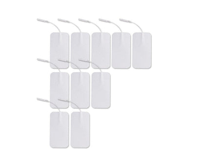 10PC Rectangle Replacement Pads for Tens Machine Massager