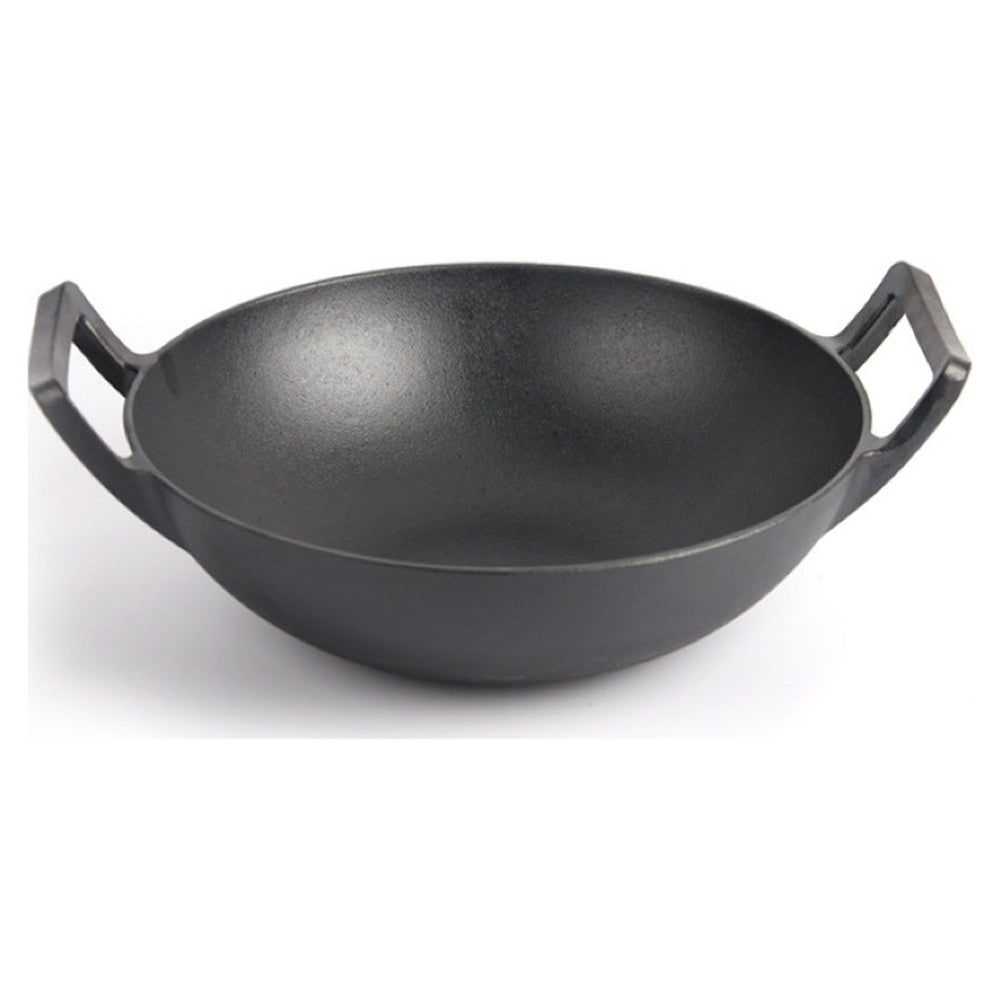 Cast Iron Wok Pan 36CM