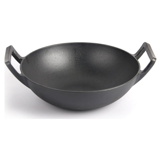 Cast Iron Wok Pan 36CM