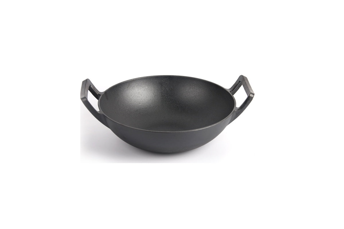 Cast Iron Wok Pan 36CM
