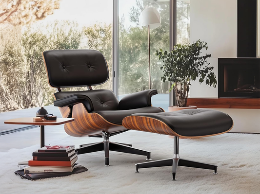 Replica Eames Chair with Ottoman Lounge Chair