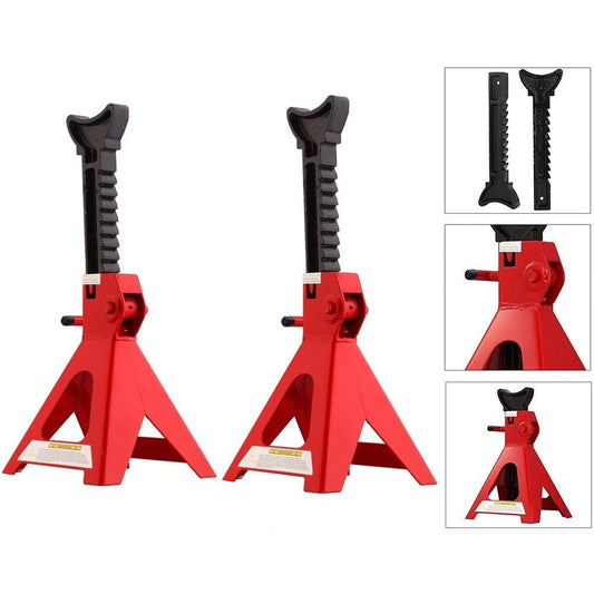 Axle Stand Pair Steel Jack Auto Stands, 3 Ton Capacity