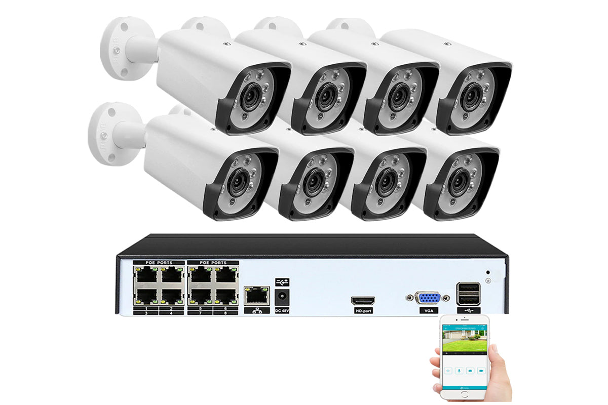 Security Camera System POE Camera CCTV