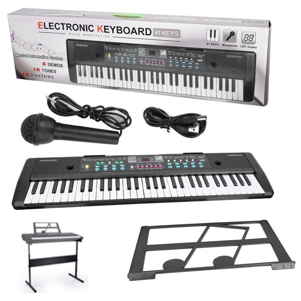 Electronic Keyboard Piano and Piano Stand