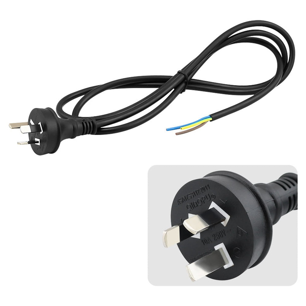 Power Cord 3 Pin Cable 10A SAA Certified