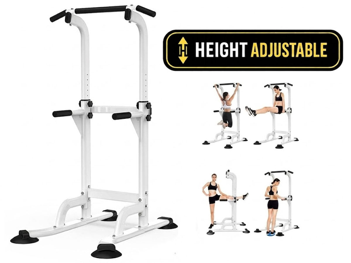 Power Tower Pull-Up & Chin-Up Station – Adjustable Workout Equipment